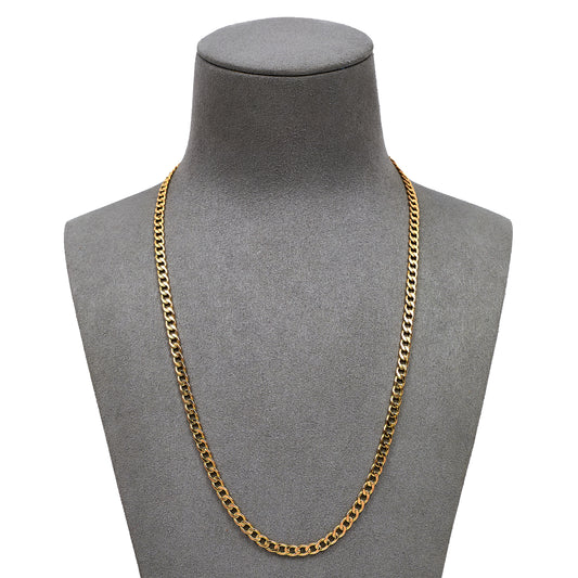 Pre-Owned 9ct Gold Curb Chain Necklace
