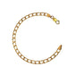 Pre-Owned 9ct Gold Curb Chain Bracelet 8 Inch