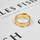 Pre-Owned 9ct Gold Mens Jockey On Horse Buckle Ring Size Z+2