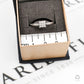 Pre-Owned 9ct White Gold 9 Diamond Square Ring Size Q