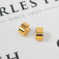Pre-Owned 9ct Gold Hinged Earrings