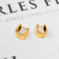 Pre-Owned 9ct Gold Hinged Earrings