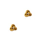 Pre-Owned 9ct Gold Knot Stud Earrings