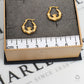 Pre-Owned 9ct Gold Claddagh Creole Hoop Earrings