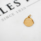 Pre-Owned 9ct Gold I Love You Spinner Pendant