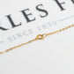 Pre-Owned 9ct Gold Trace Chain Necklace 20 Inch