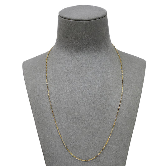 Pre-Owned 9ct Gold Trace Chain Necklace 20 Inch