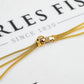 Pre-Owned 18ct Gold 3 Strand Tassel Necklace 17 Inch