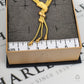 Pre-Owned 18ct Gold 3 Strand Tassel Necklace 17 Inch