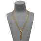 Pre-Owned 18ct Gold 3 Strand Tassel Necklace 17 Inch