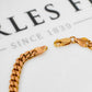 Pre-Owned 9ct Gold Curb Chain Bracelet 7.5 Inch
