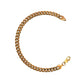 Pre-Owned 9ct Gold Curb Chain Bracelet 7.5 Inch