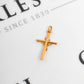 Pre-Owned 9ct Gold Crucifix Pendant