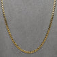 Pre-Owned 9ct Gold Curb Chain Necklace 20 Inch