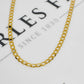Pre-Owned 9ct Gold Curb Chain Necklace 20 Inch