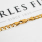 Pre-Owned 9ct Gold Curb Chain Necklace 23 Inch