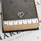 Pre-Owned 9ct White Gold CZ Double Open Heart Pendant
