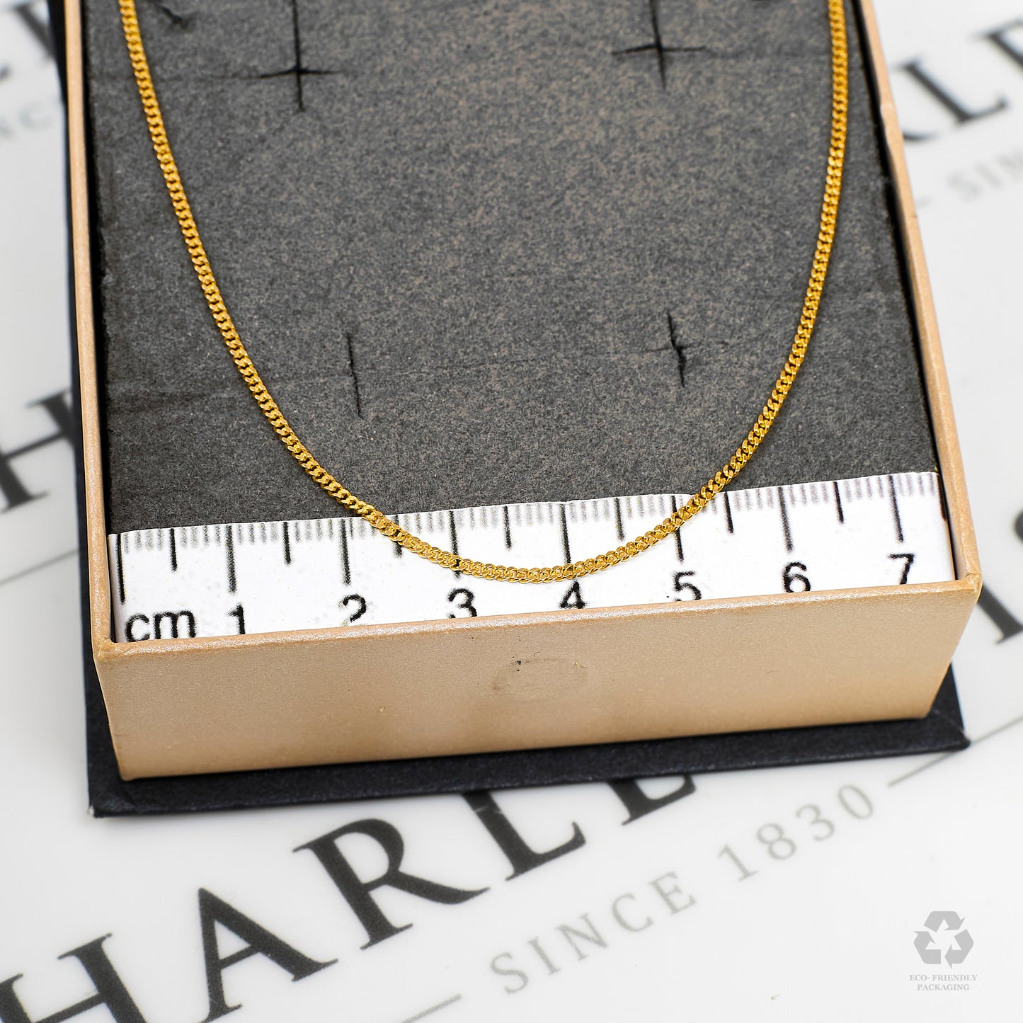 Pre-Owned 9ct Gold Curb Chain Necklace 20 inch