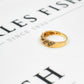 Pre-Owned 9ct Gold 15 Diamond Ring Size L.5