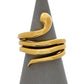 Pre-Owned 9ct Gold Wraparound Snake Ring Size O
