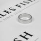 Pre-Owned 9ct White Gold Wedding Band Ring Size S