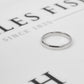 Pre-Owned 9ct White Gold Wedding Band Ring Size N