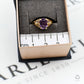 Pre-Owned 9ct Gold Oval Amethyst Ring Size K