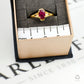 Pre-Owned 9ct Gold Oval Ruby Ring Size P