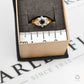 Pre-Owned 9ct Gold Sapphire & CZ Cluster Ring Size O