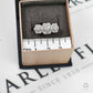 Pre-Owned 9ct White Gold 3 Cluster Multi Diamond Ring Size R
