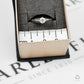 Pre-Owned 9ct White Gold Diamond Solitaire Ring Size M