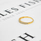 Pre-Owned 9ct Gold 12 Diamond Ring Size O.5
