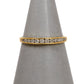 Pre-Owned 9ct Gold 12 Diamond Ring Size O.5
