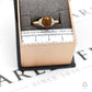 Pre-Owned 9ct Gold Black Opal & Diamond Cluster Ring Size R