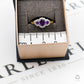 Pre-Owned 9ct Amethyst & Diamond Dress Ring Size Q