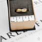 Pre-Owned 9ct Gold Pink Sapphire & Diamond Crossover Ring