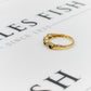 Pre-Owned 9ct Gold Sapphire & Diamond Ring Size K