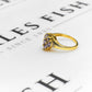 Pre-Owned 9ct Gold Marquise Cut Tanzanite & Diamond Ring