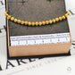 Pre-Owned 18ct Gold Faceted Ball Bracelet 8 Inch