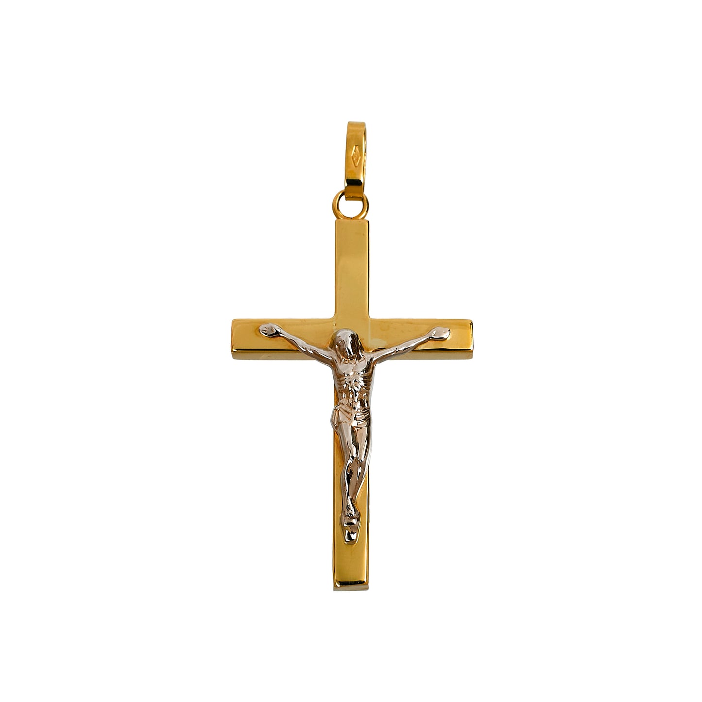 Pre-Owned 9ct Gold Crucifix Pendant