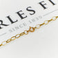Pre-Owned 9ct Gold Belcher Chain Necklace 22 Inch