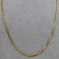Pre-Owned 9ct Gold Box Link Chain Necklace 18 Inch