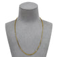 Pre-Owned 9ct Gold Box Link Chain Necklace 18 Inch
