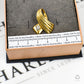 Pre-Owned 14ct Gold Diamond Swirl Pendant