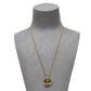 Pre-Owned 14ct Gold Multi Gemstone Heart Pendant Necklace
