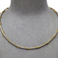 Pre-Owned 18ct White Gold Necklace & Gold Twist 16 Inch