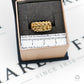 Pre-Owned 9ct Gold 2 Row Shot Ring Size N.5