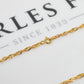 Pre-Owned 9ct Gold Twist Curb Chain Necklace 20 Inch