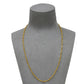 Pre-Owned 9ct Gold Twist Curb Chain Necklace 20 Inch