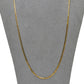 Pre-Owned 9ct Gold Curb Chain Necklace 24 Inch